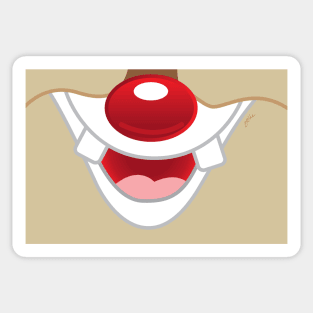 Dale's Smile (Made for Face Mask) Sticker